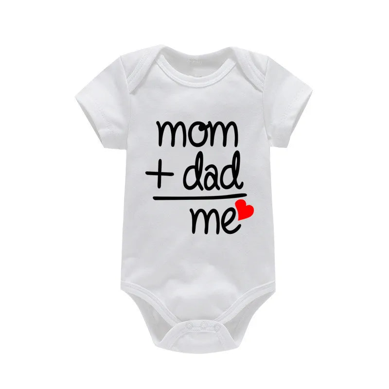 "I Love Mum & Dad" Slogan Romper
