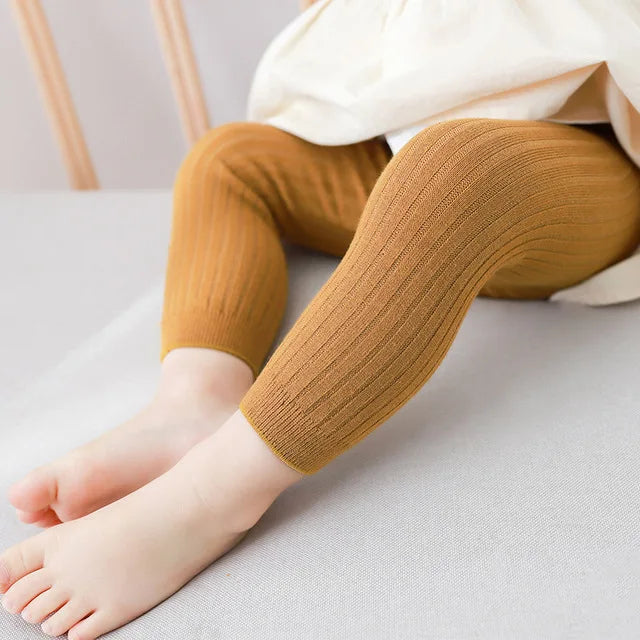 Stretch Cotton Knit Leggings — Unisex