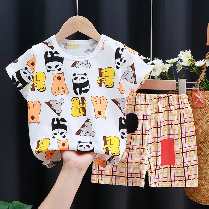 Cotton T-Shirt & Shorts Set — Unisex