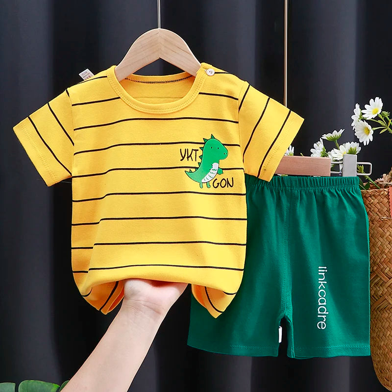 Cotton T-Shirt & Shorts Set — Unisex