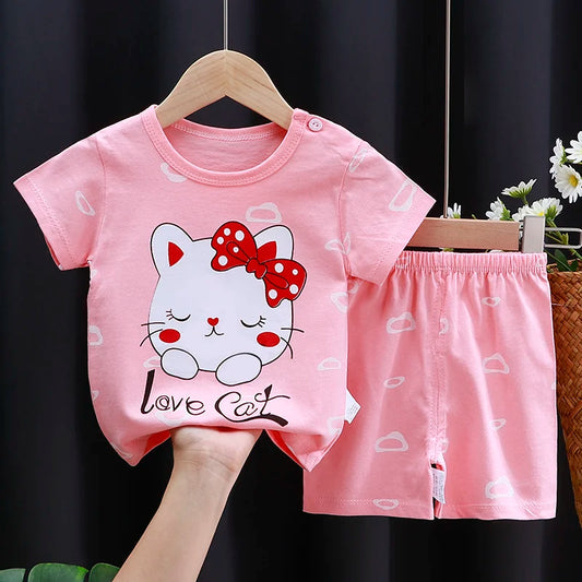 Cotton T-Shirt & Shorts Set — Unisex
