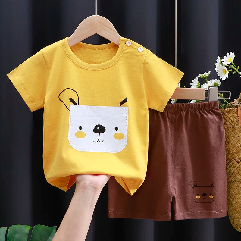 Cotton T-Shirt & Shorts Set — Unisex