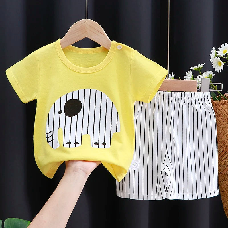 Cotton T-Shirt & Shorts Set — Unisex