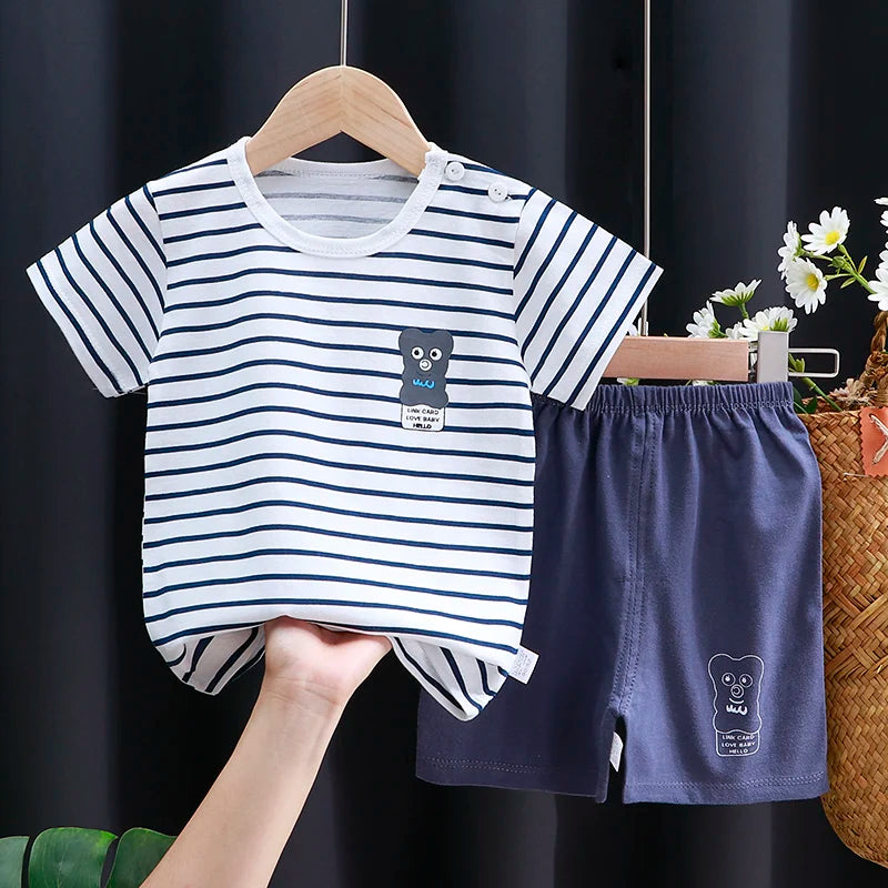 Cotton T-Shirt & Shorts Set — Unisex