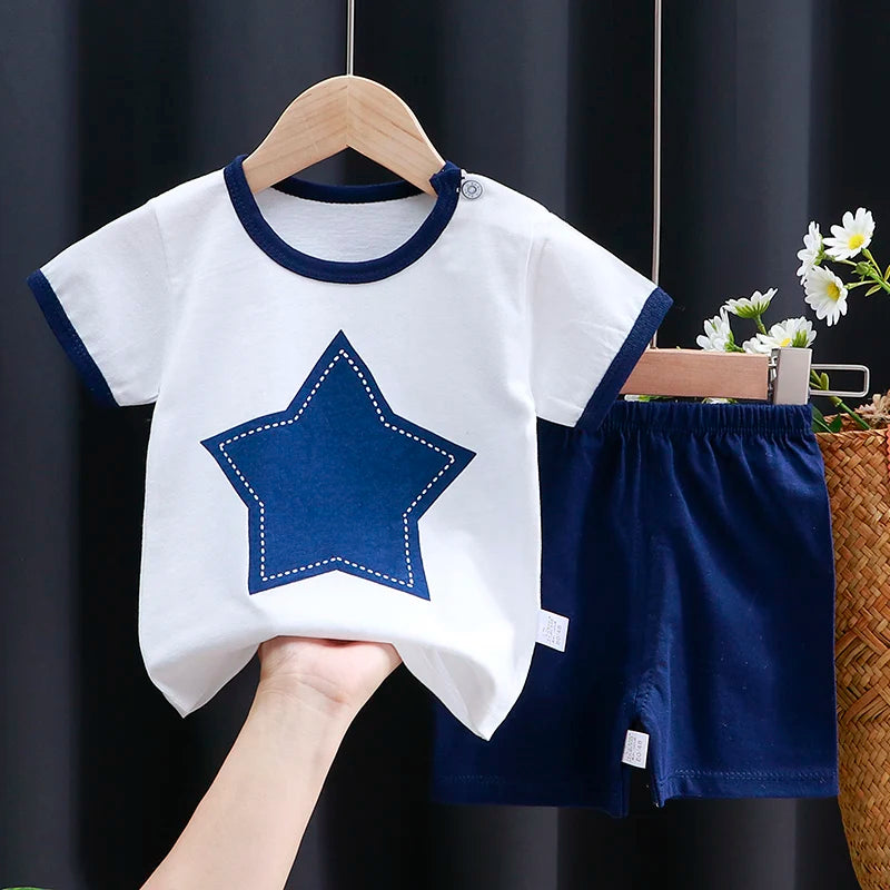 Cotton T-Shirt & Shorts Set — Unisex