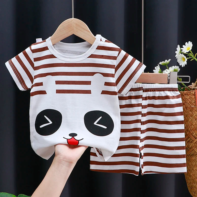 Cotton T-Shirt & Shorts Set — Unisex