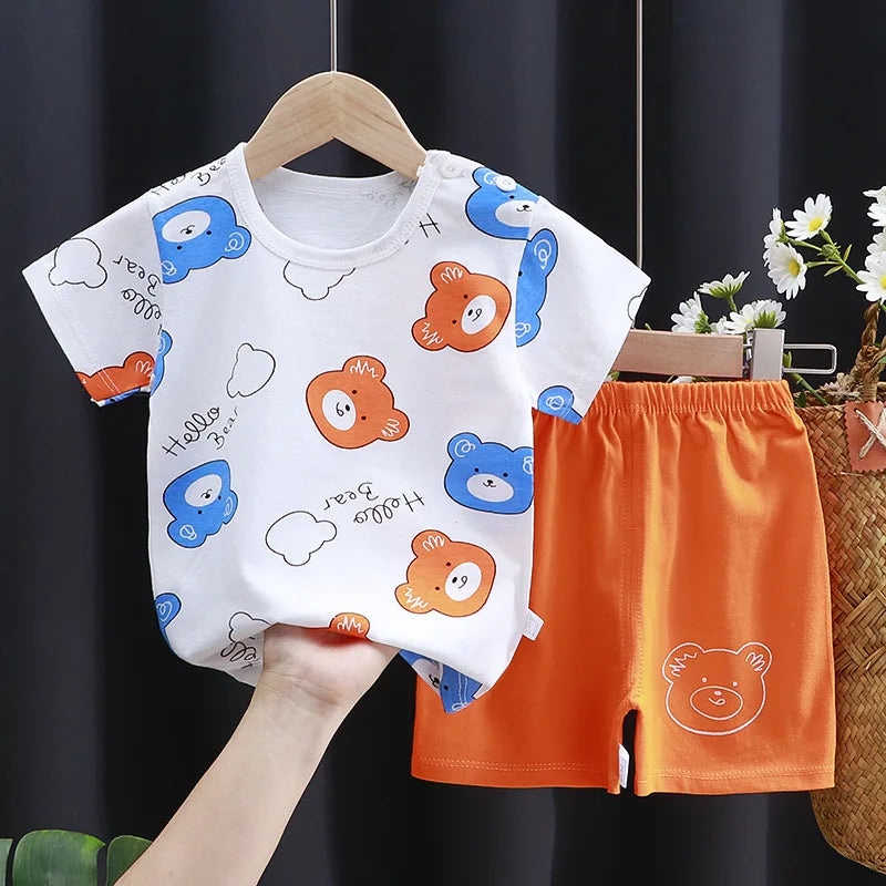 Cotton T-Shirt & Shorts Set — Unisex