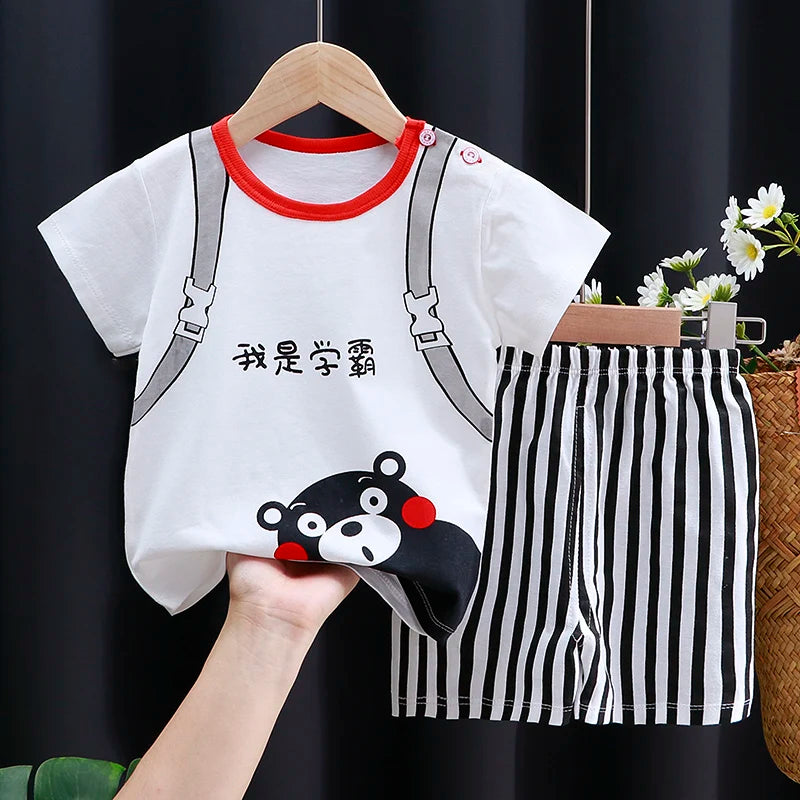 Cotton T-Shirt & Shorts Set — Unisex