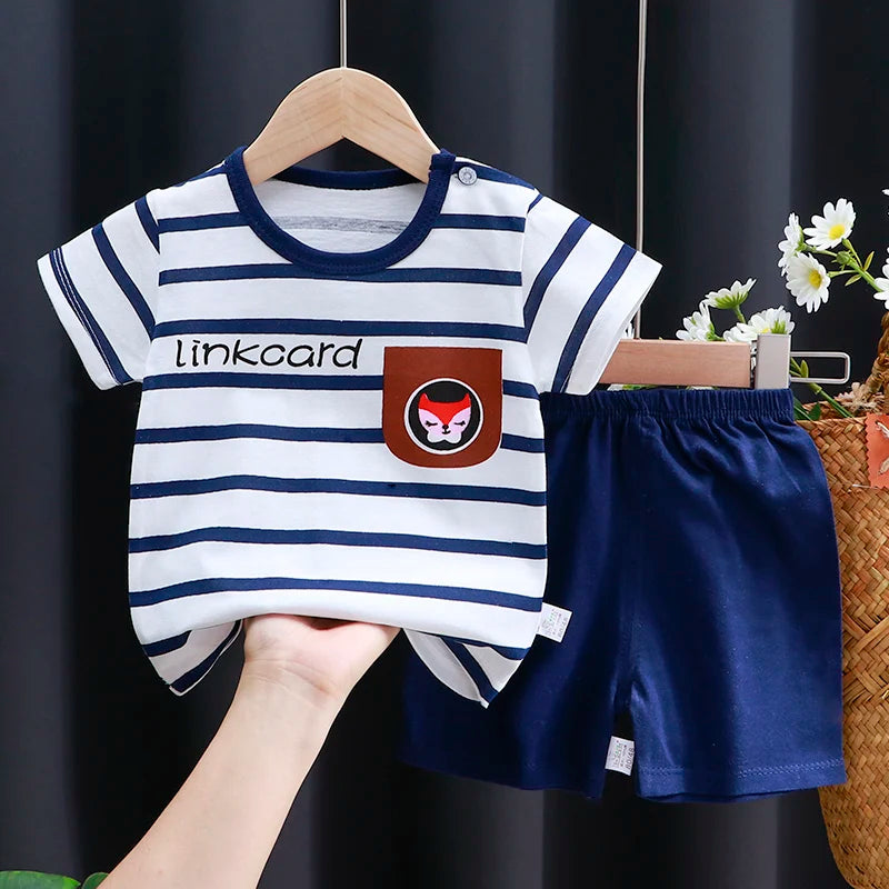 Cotton T-Shirt & Shorts Set — Unisex