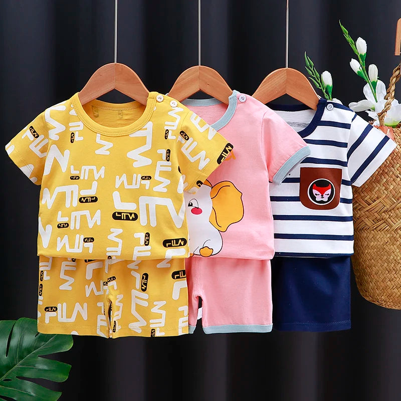 Cotton T-Shirt & Shorts Set — Unisex