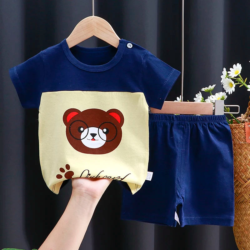 Cotton T-Shirt & Shorts Set — Unisex