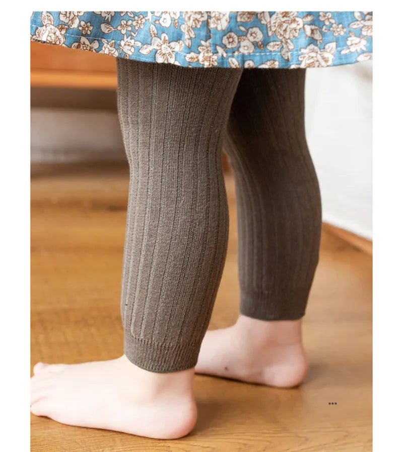 Stretch Cotton Knit Leggings — Unisex