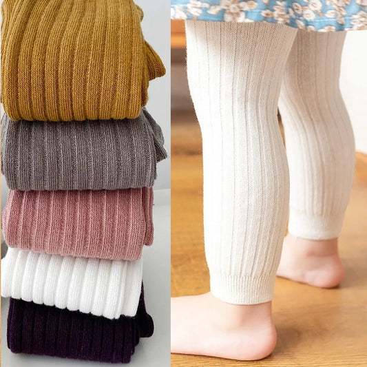 Stretch Cotton Knit Leggings — Unisex