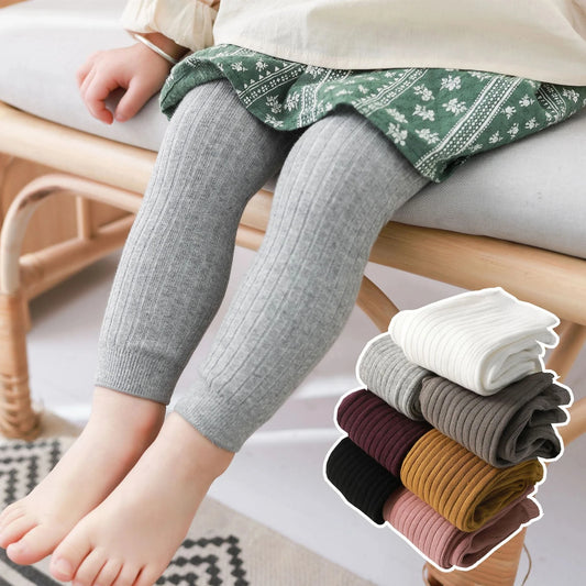 Stretch Cotton Knit Leggings — Unisex
