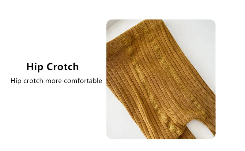 Stretch Cotton Knit Leggings — Unisex
