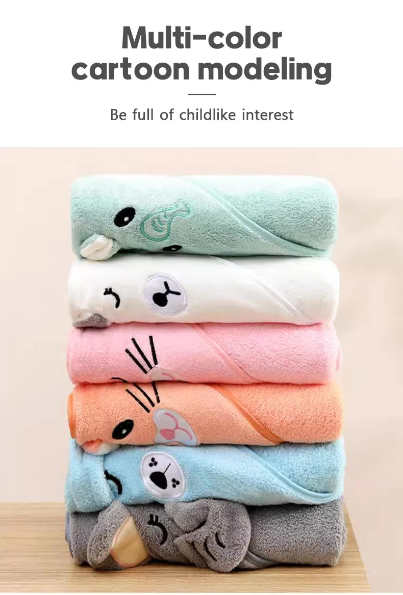 Hooded Swaddle Towel & Wrap — Unisex