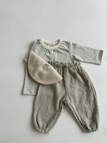 Organic Cotton Baby Pants Newborn Toddlers Autumn Spring Summer Winter Cute Print Soft Muslin Clothes Pants Pantalons Capris