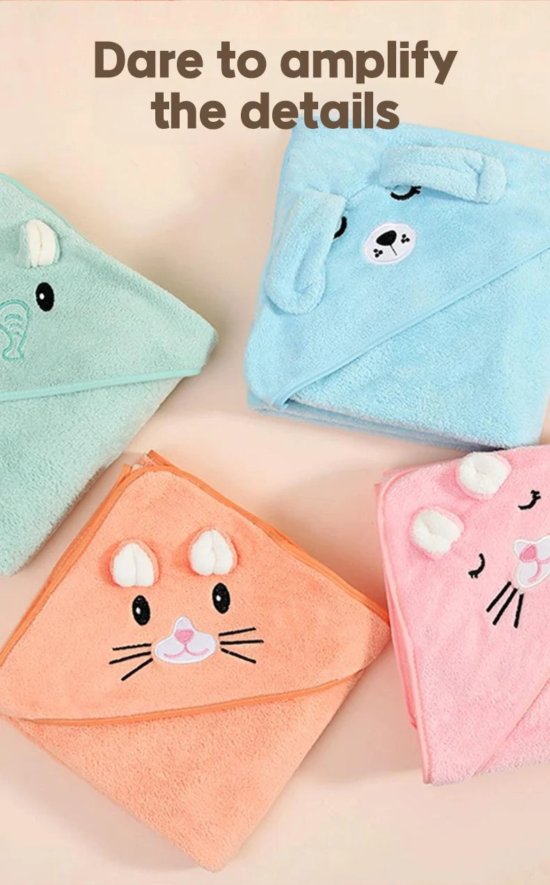 Hooded Swaddle Towel & Wrap — Unisex
