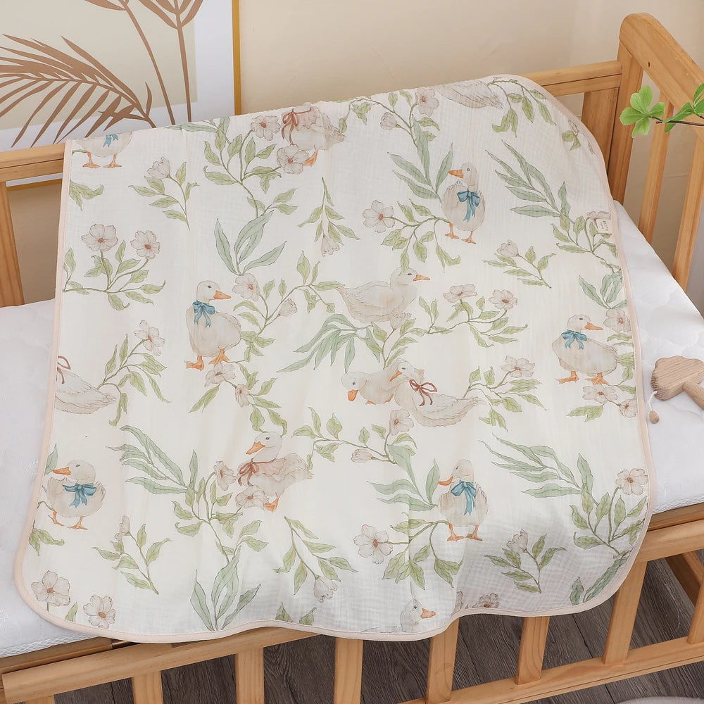 Pure Cotton Muslin Bath Towel