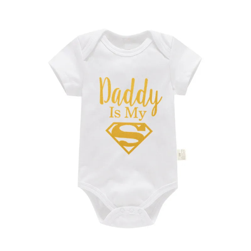 "I Love Mum & Dad" Slogan Romper