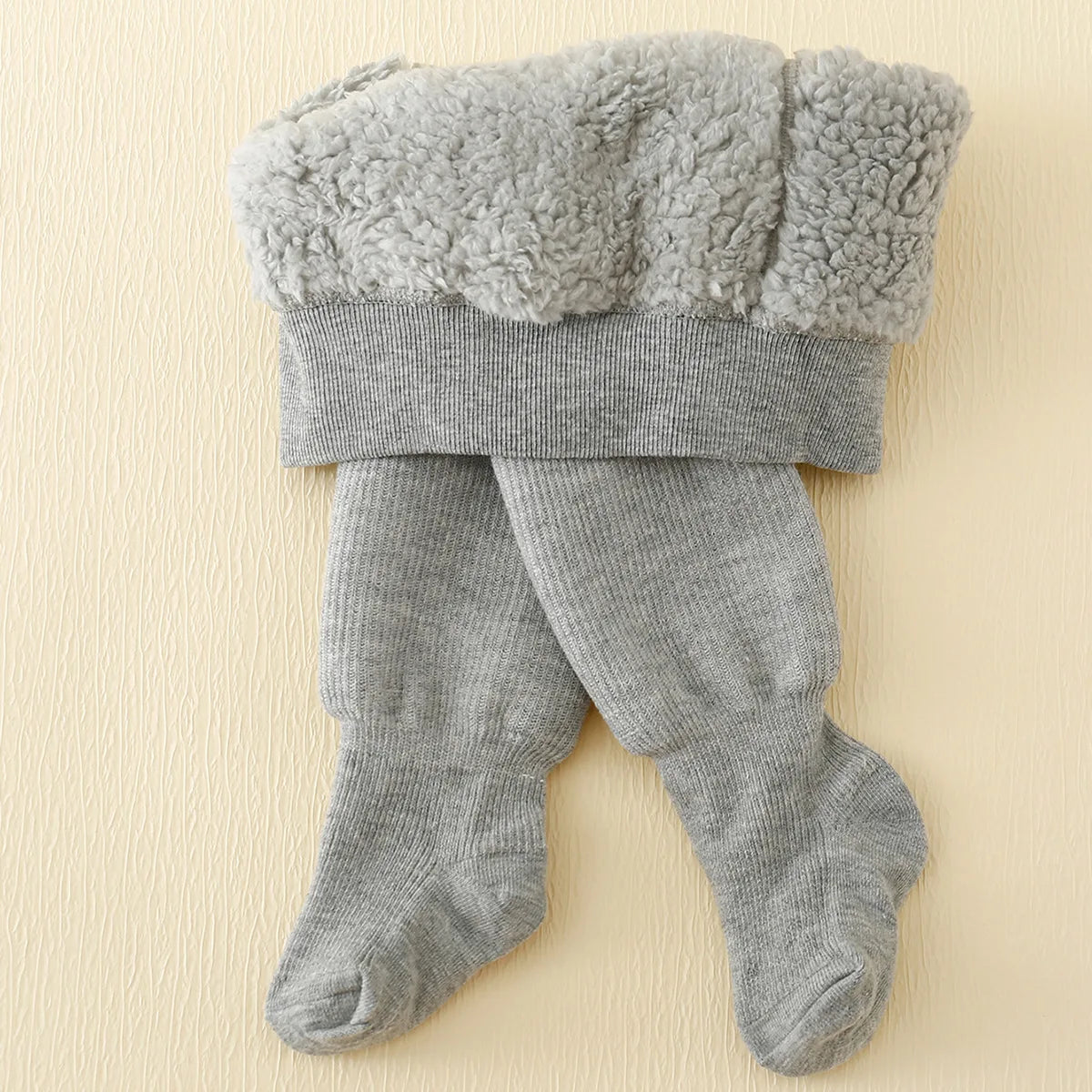 Fleece-Lined Stripe Tights — Girls
