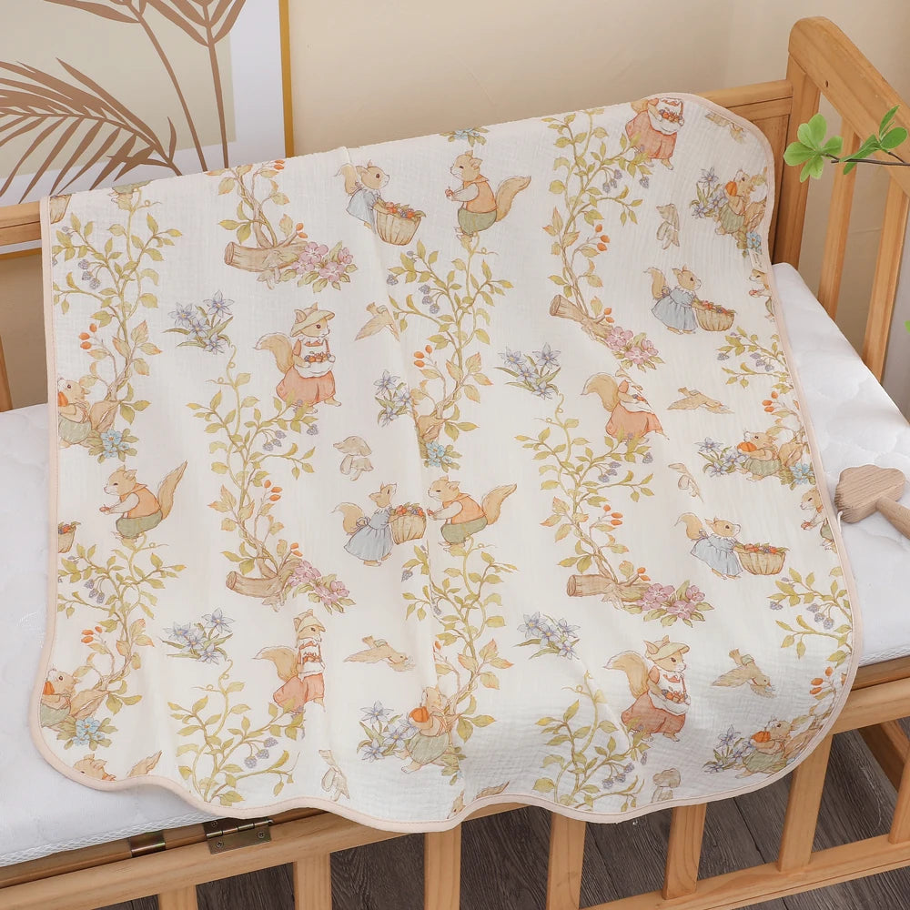 Pure Cotton Muslin Bath Towel