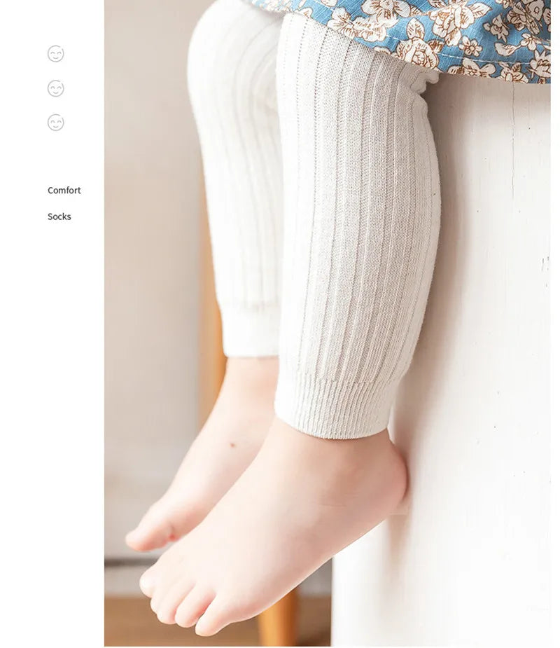 Stretch Cotton Knit Leggings — Unisex