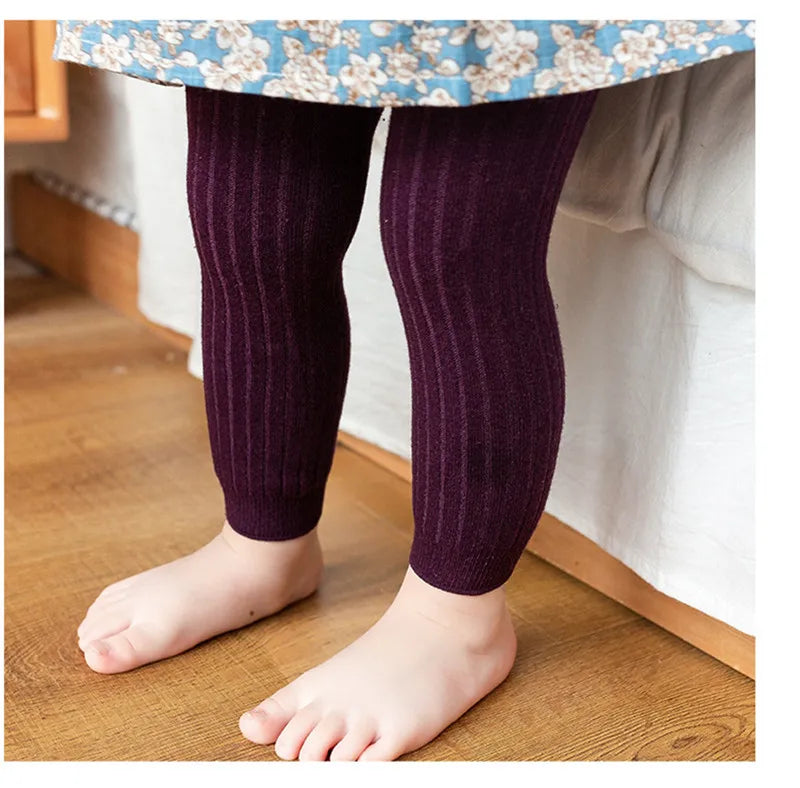 Stretch Cotton Knit Leggings — Unisex