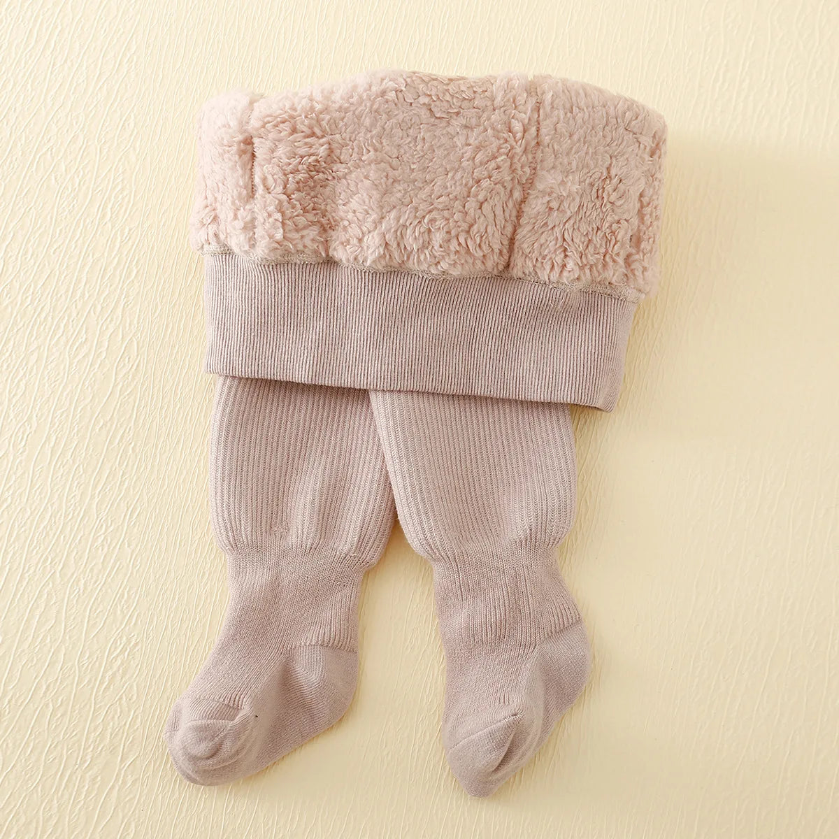 Fleece-Lined Stripe Tights — Girls