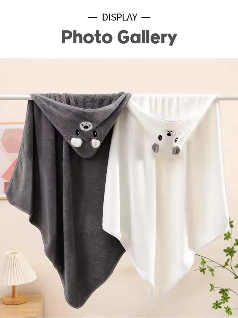 Hooded Swaddle Towel & Wrap — Unisex