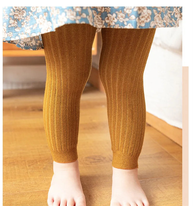 Stretch Cotton Knit Leggings — Unisex