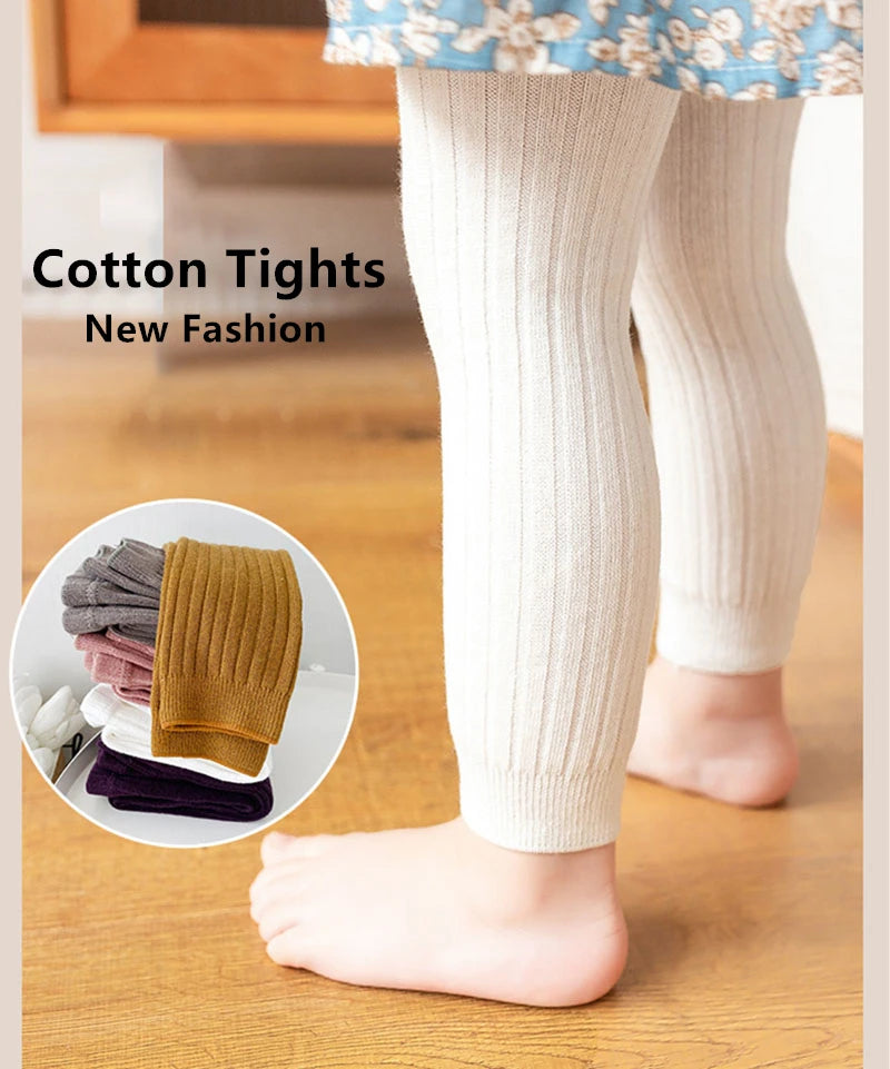 Stretch Cotton Knit Leggings — Unisex