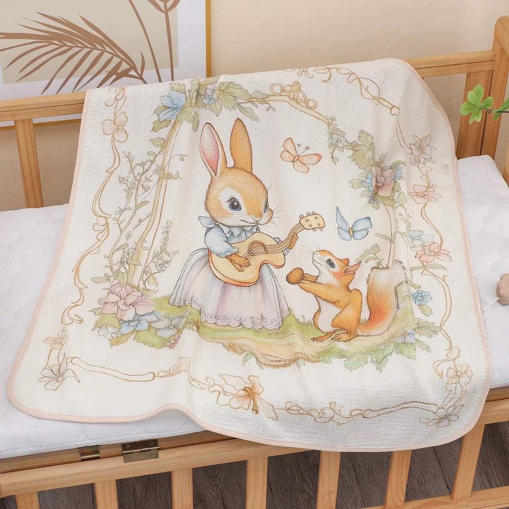 Pure Cotton Muslin Bath Towel