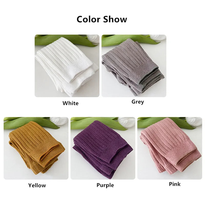Stretch Cotton Knit Leggings — Unisex